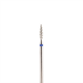 Fresa/Broca de diamante, forma de llama azul 2.3 T